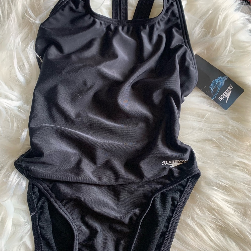 Speedo Black One Piece -28